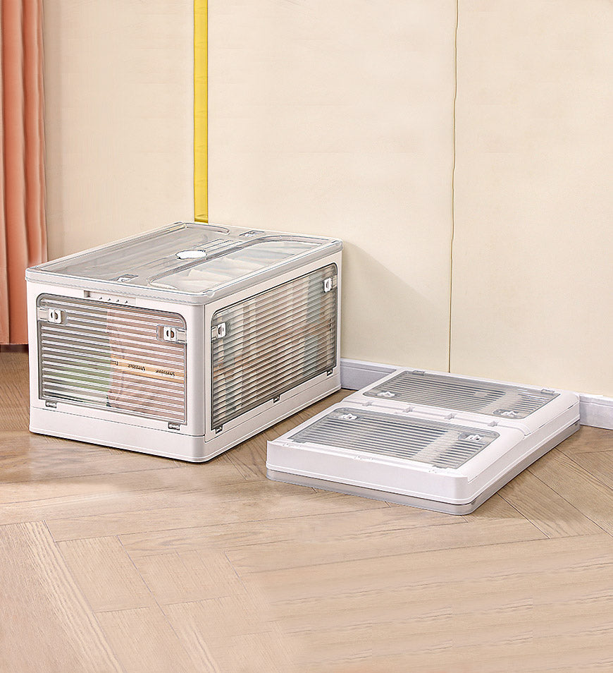 Joybos® Five-Door Collapsible Storage Bin with Lids and Wheels