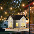 Solar Window Bird Feeder with Auto-Glow Light – Day & Night Bird Watching🐦