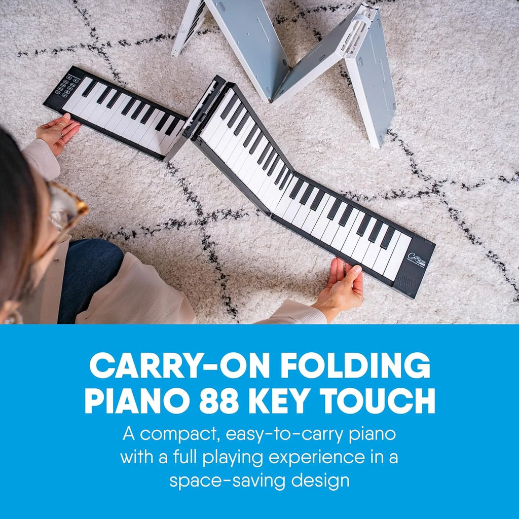WaveRider 88 – The Foldable Full-Size Piano That Goes Anywhere 🎹